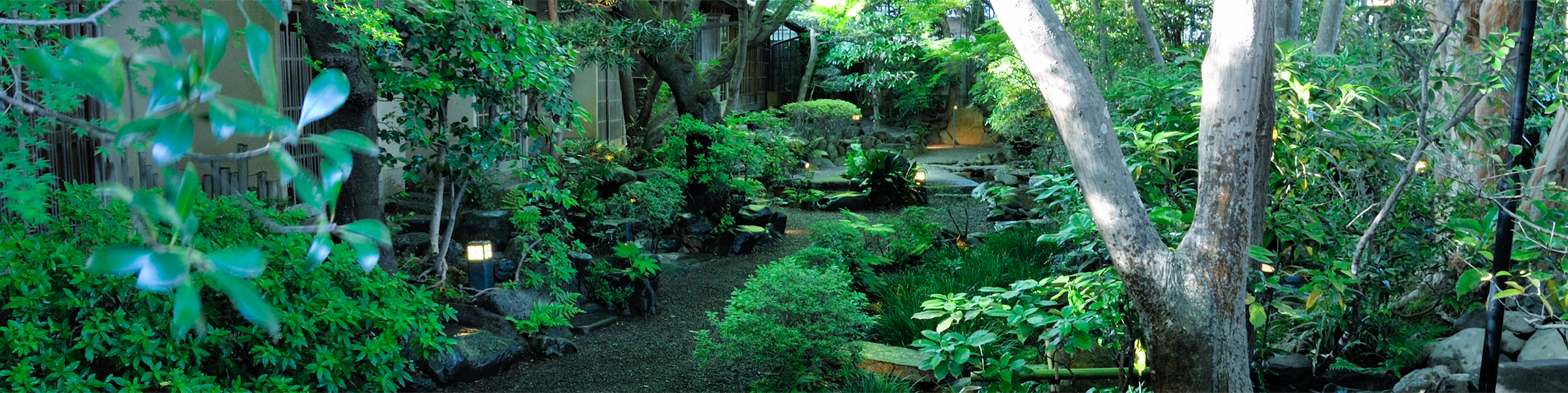 約600坪の日本庭園